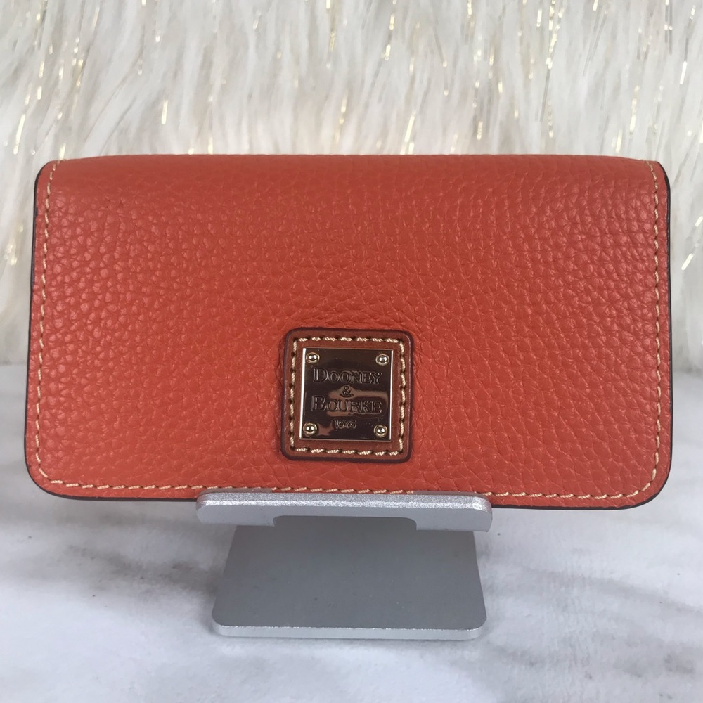 Dooney & Bourke Leather Phone and Credit Card Case